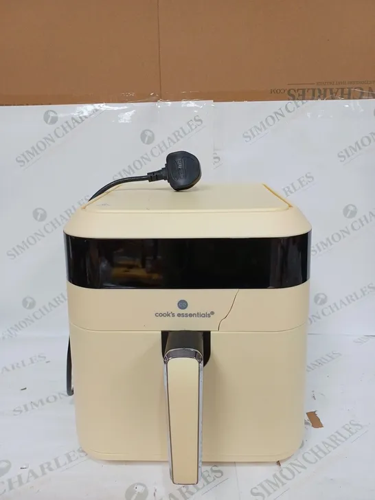 COOKS ESSENTIALS AIR FRYER IN YELLOW