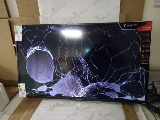 GIGABYTE AORUS FV43U 43 INCH VA QLED 4K/UHD 144HZ GAMING MONITOR [COLLECTION ONLY]