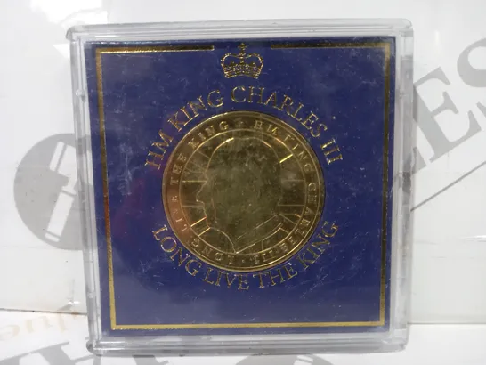 HM KING CHARLES III COMMEMORATIVE COIN