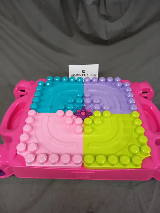 BOXED MEGA BLOCKS BUILD 'N LEARN TABLE IN MULTI-COLOUR