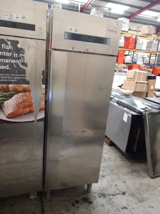 STAINLESS STEEL TALL REFRIGERATED UNIT