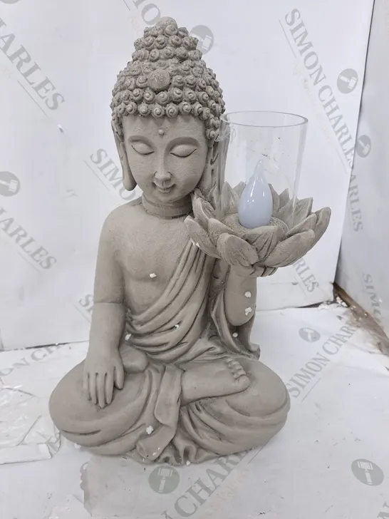 GARDEN REFLECTIONS BUDDHA SOLAR LIGHT