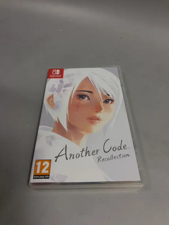 ANOTHER CODE RECOLLECTION FOR NINTENDO SWITCH 