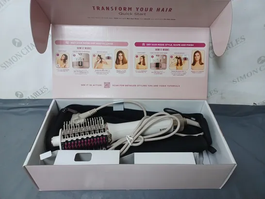 BOXED SHARK SMOOTHSTYLE HOT BRUSH & SMOOTHING COMB