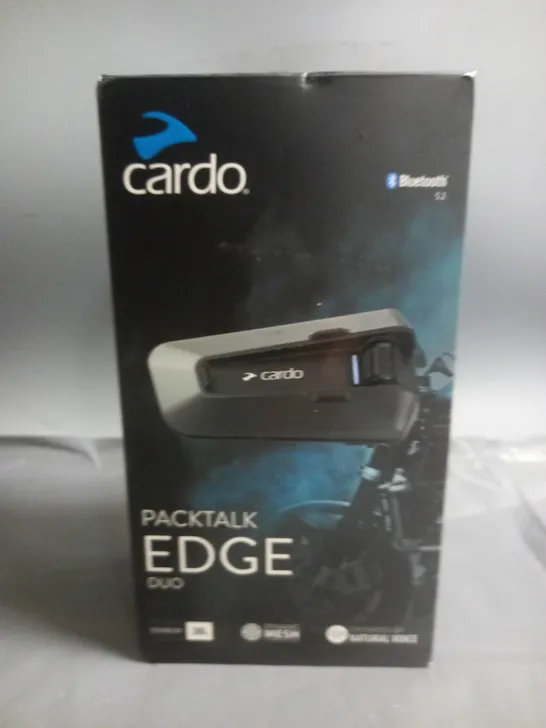 CARDO PACKTALKEDGE DUO HEADSET INTERCOM