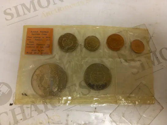 WESTERN SAMOA FIRST COINAGE COLLECTION