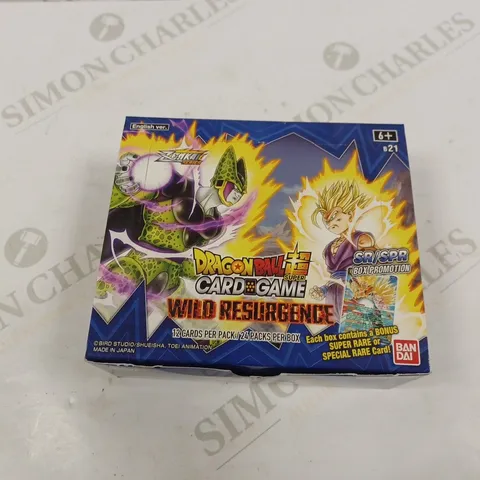 DRAGON BALL SUPER CARD GAME - WILD RESURGENCE 