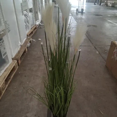 BOXED LED PAMPASS GRASS ARTIFICIAL PLANT - IVORY 