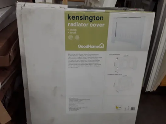 WHITE KENSINGTON RADIATOR COVER SMALL