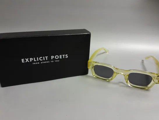 BOXED EXPLICIT POETS ORIGINAL JIMMY SUNGLASSES 