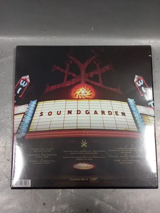 SEALED SOUNDGARDEN - LIVE FROM THE ARTISTS DEN VINYL 