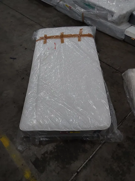 QUALITY BAGGED 3' ADAMINE SERENITY COIL SPRUNG SINGLE MATTRESS 