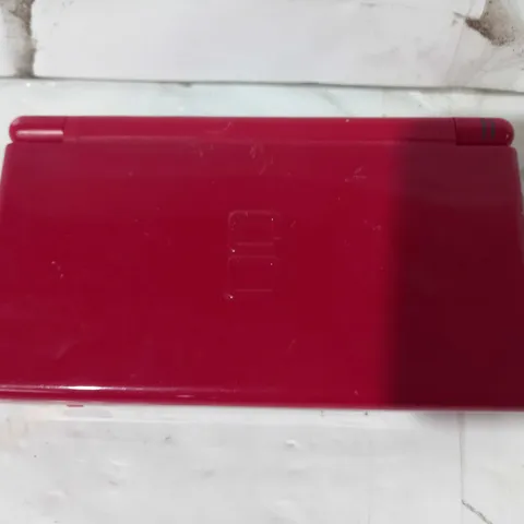 NINTENDO DS LITE USG-001 HANDHELD GAMES CONSOLE IN RED