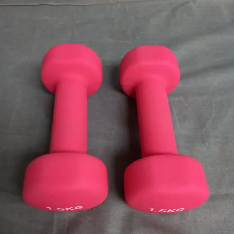 NEO SET OF 2 DUMBBELLS 1.5KG PINK