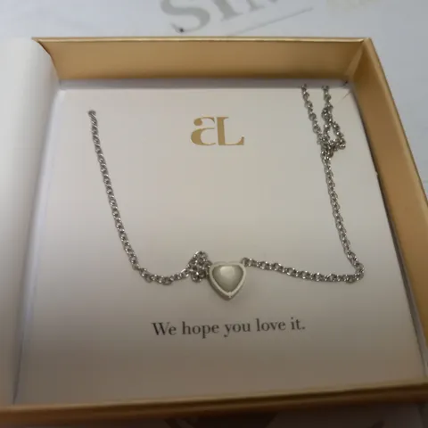 ABBOTT LYON MINI HEART BIRTHSTONE NECKLACE - JUNE