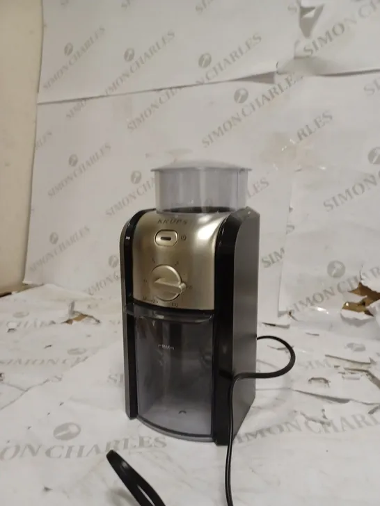 KRUPS EXPERT BURR GRINDER FOR COFFEE BEANS