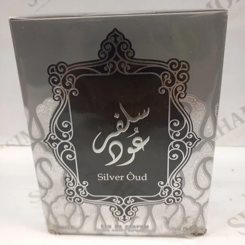 BOXED AND SEALED ASDAAF SILVER OUD EAU DE PARFUM 100ML