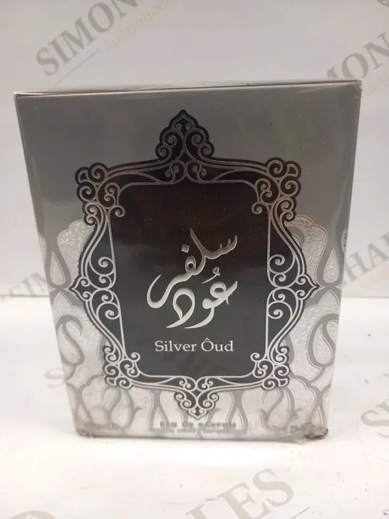 BOXED AND SEALED ASDAAF SILVER OUD EAU DE PARFUM 100ML