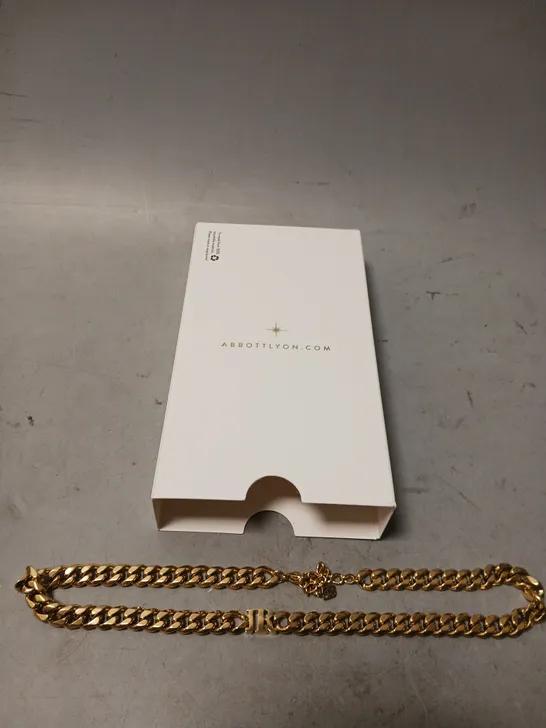 BOXED ABBOTTLYON "JR" GOLDEN CHAIN 