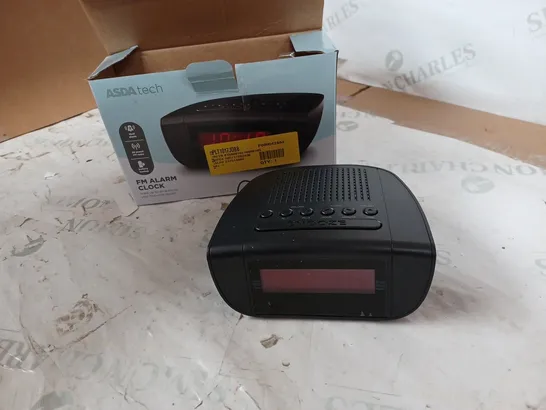 ASDA TECH FM ALARM CLOCK