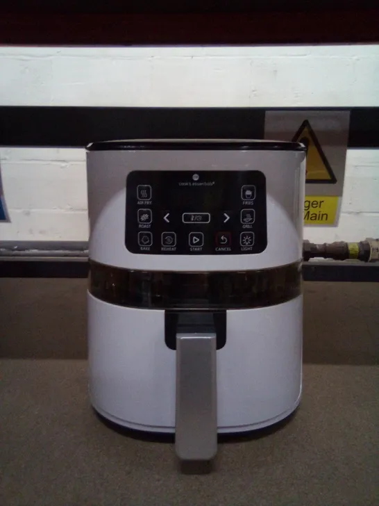 COOKS ESSENTIALS AIR FRYER IN GREY