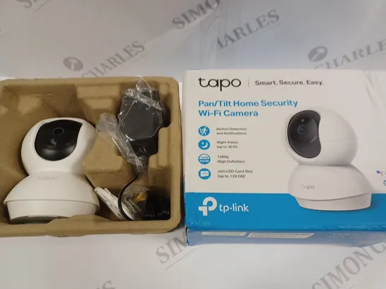 BOXED TAPO PAN/TILT HOME SECURITY WI-FI CAMERA