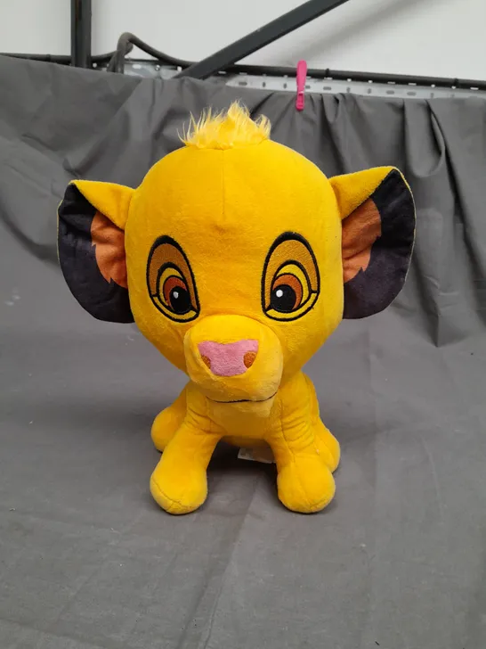 DISNEY LION KING - SIMBA PLUSH TEDDY