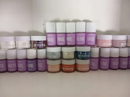 APPROXIMATELY 30 ASSORTED GLAMDRIP NAIL PRODUCTS