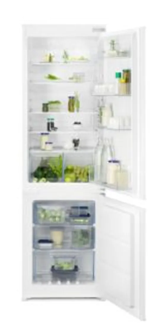 ZANUSSI SERIES 40 INTEGRATED FRIDGE FREEZER WHITE MODEL ZNFN18ES3 RRP £559