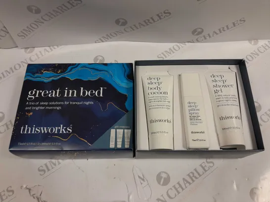 GREAT IN BED TRIO SLEEP SOLUTIONS BY THISWORKS 