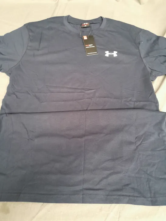 UNDER ARMOUR NAVY CREW T-SHIRT - XL