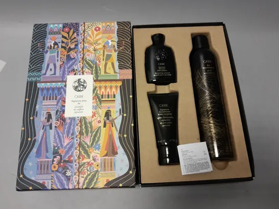 BOXED ORIBE SIGNATURE STYLE SET 