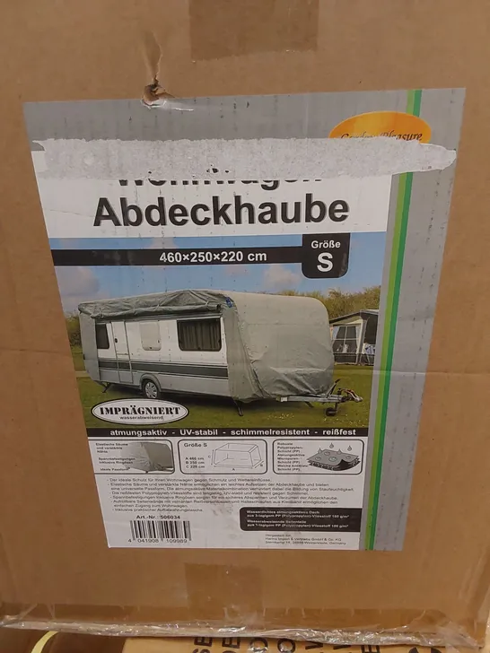 BOXED CARAVAN COVER 