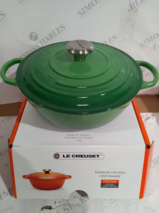 BOXED LE CREUSET CAST IRON 4.1L CASSEROLE DISH