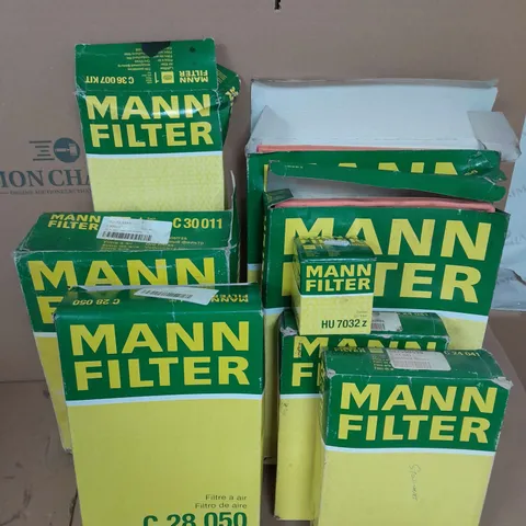 BOX OF APPROX. 8 ASSORTED AIR FILTERS 