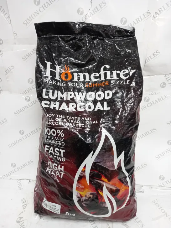 HOMEFIRE LUMPWOOD CHARCOAL - 8kg