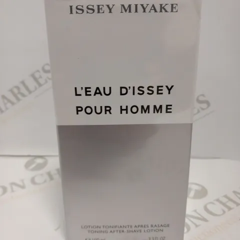 BOXED AND SEALED ISSEY MIYAKE L'EAU D'ISSEY POUR HOMME TONING AFTER SHAVE LOTION 100ML