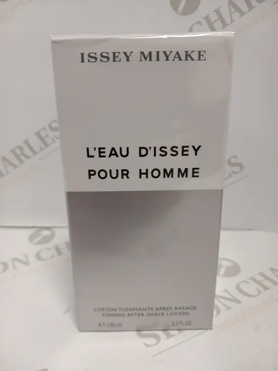 BOXED AND SEALED ISSEY MIYAKE L'EAU D'ISSEY POUR HOMME TONING AFTER SHAVE LOTION 100ML