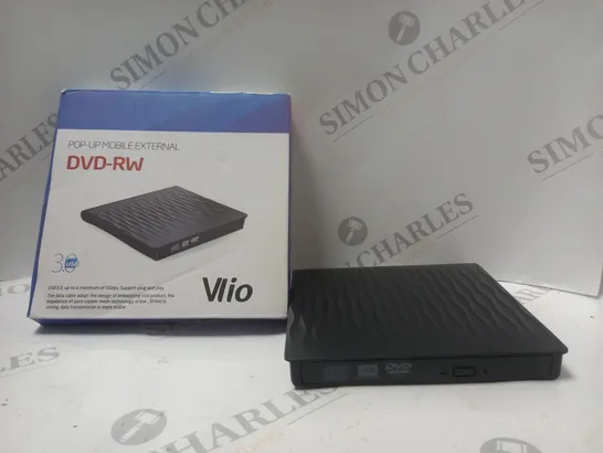 BOXED VLIO POP-UP MOBILE EXTERNAL DVD-RW