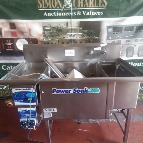 COMMERCIAL POWER SOAK WASH STATION 