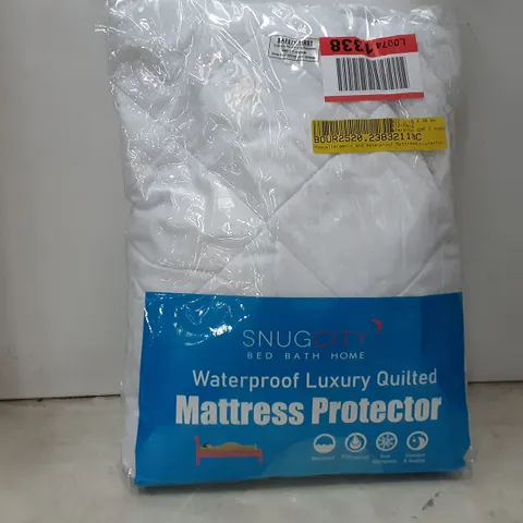 BOXED HYPOALLERGENIC AND WATERPROOF MATTRESS PROTECTER