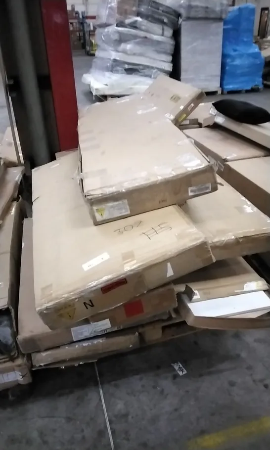 PALLET OF ASSORTED BOXED FURNITURE 