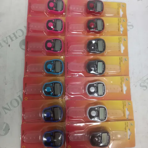 BOX OF 14 LED FINGER COUNTERS