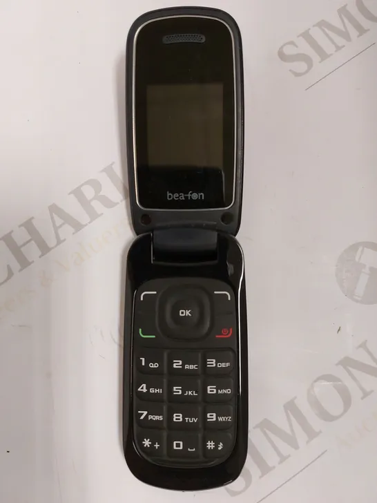 BEAFON C200 BLACK FLIP MOBILE PHONE	