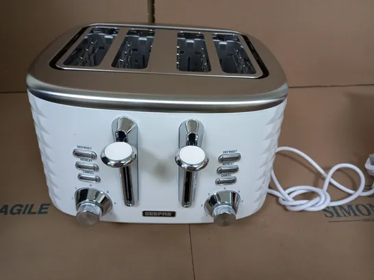 GEEPAS 4 SLICE TOASTER 