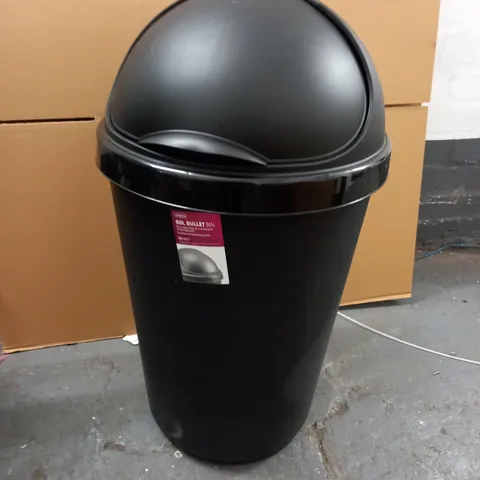 50CM BLACK BULLET BIN