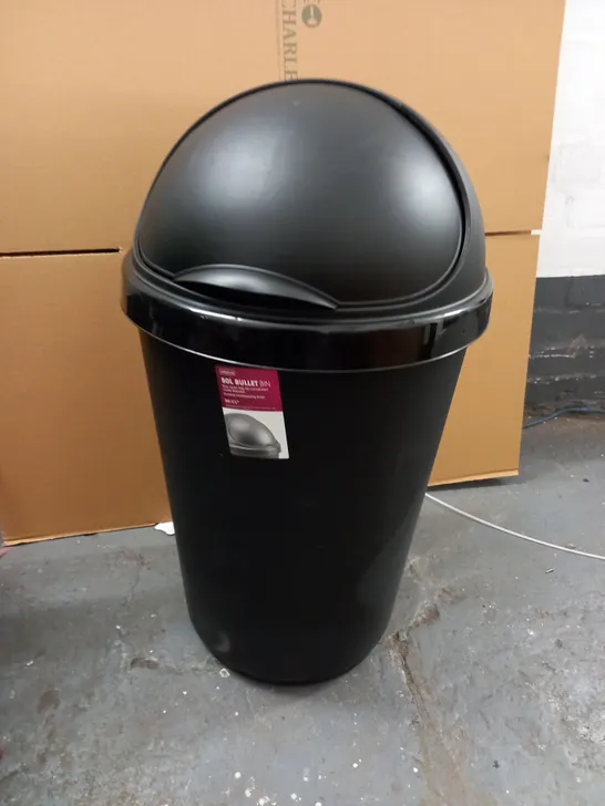 50CM BLACK BULLET BIN