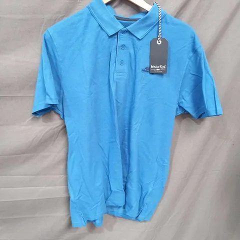 WEIRD FISH MILES ORGANIC PIQUE POLO SHIRT SIZE L