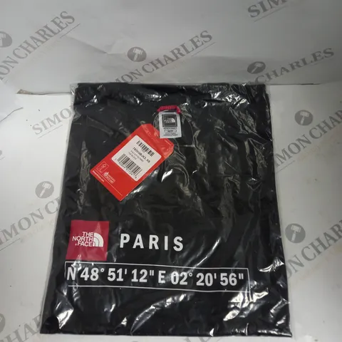 SEALED THE NORTH FACE PARIS GPS LIGHTWEIGHT T-SHIRT IN BLACK - XS