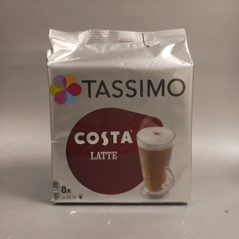5 X SEALED TASSIMO COSTA LATTE COFFEE PODS 